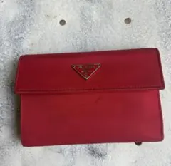 ケ*イ様 断捨離中激安！PRADA 三つ折り財布　中古