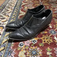 ウエスタンブーツ ショートブーツ ヴィンテージ レザー 革靴