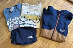 Patagonia THE NORTH FACE 他130cm キッズ4点セットのサムネイル