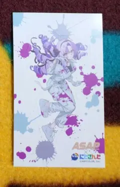 にじさんじ　グッズ⑧　ステッカー　シール壱百満天原サロメ