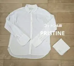 PRISTINE オーガニックコットン&麻 シャツ M おまけつき - メルカリ