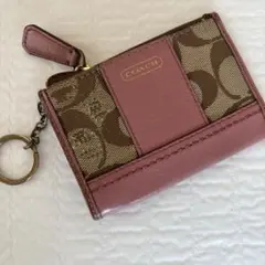 COACH ピンク キーケース