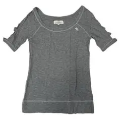 アバクロンビー&フィッチ 半袖 Ｔシャツ コットン100% M グレー