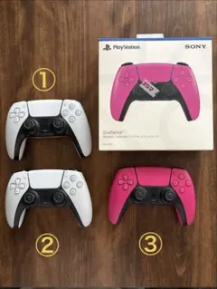【ジャンク品】PS5 純正コントローラー 3点セット