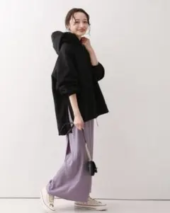 SLOBE　サテン IENAバックラップスカート未使用タグ付のサムネイル