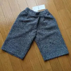 黒と白のツイードハーフパンツ 新品タグ付き