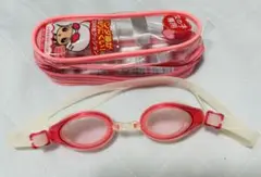 WELL NAVI 子供用ゴーグル 小学生用 ピンク