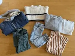 ZARA男の子洋服7点まとめ売り！2-3！ボーダーセーターのみ3-4