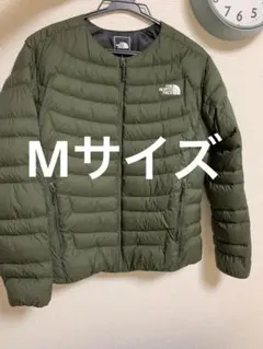 サンダーラウンドネックジャケット M アルパイン 美品 軽量ダウンインナーダウン