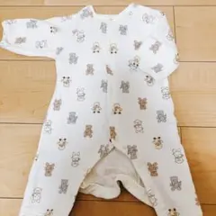 クマ柄ロンパース サイズ70