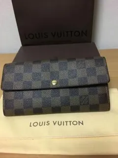 LOUIS VUITTON ルイヴィトン 長財布 ダミエ