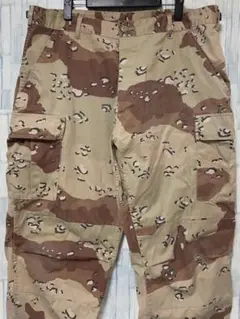 放出品　チョコチップデザートカモ　6Cデザート　ミリタリー　軍パンL-R BDU