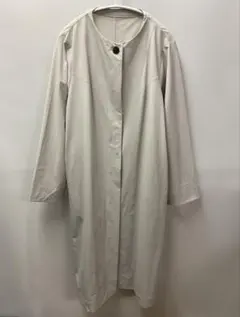 GLOBAL SWITCH ノーカラーストレッチスプリングコート F