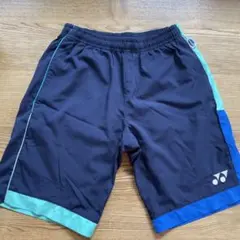 YONEX バドミントンパンツ 黒/青/緑