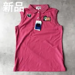 ジャックバニー　レディース ノースリーブポロシャツ　新品✨　カノコ　1236