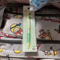 サンリオ 緑色 0.7mm ペン