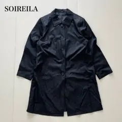ソイレラ トレンチコート ジャケット アウター 大きいサイズ カジュアル 上品