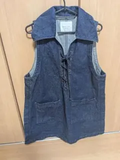 FREAK'S STORE デニムレースアップベスト サイズF