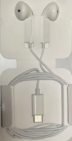［アップル純正］新品未使用USB-C 有線イヤフォン ホワイト