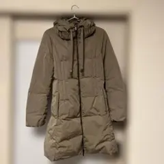 モンクレール　MONCLER ニム ブラウン ダウンコート 中古 女性 サイズ1