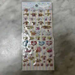 新品⭐︎サンリオ　キラキラスポンジシール　シナモロール