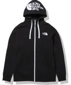 THE NORTH FACE ジップアップパーカー ブラック