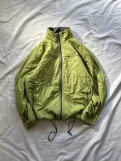 GEMBONY ライムグリーン ブルゾンジャケット ドローコード付き