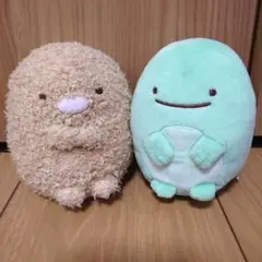 すみっコぐらし　ぬいぐるみ　とんかつ　トカゲ　２体　まとめ売り　セット売り