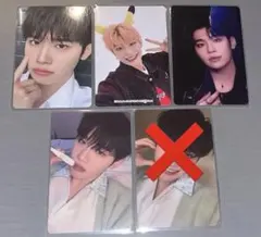 ZEROBASEONE ZB1 ゼベワン テレ トレカ 4枚セット