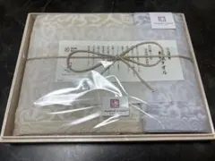 【新品未使用】今治謹製 紋織タオル 2枚 フェイスタオル ウォッシュタオル