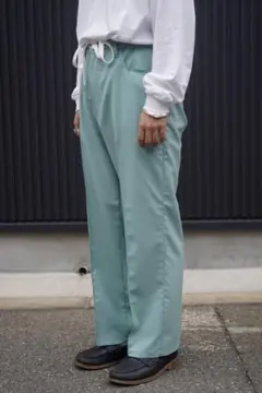 ATON SUPER 160'S DOUBLE SAXONY タックワイドパンツ - メルカリ
