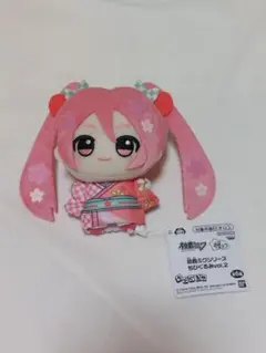 初音ミクシリーズ ちびぐるみvol.2 ぬいぐるみ 桜ミクのサムネイル