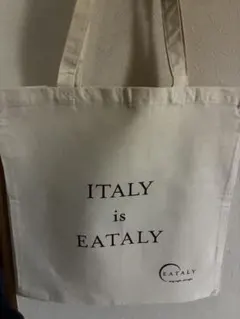 EATALY トートバッグ アイボリー
