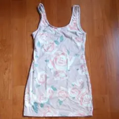 リップサービス 花柄 タンクトップ ワンピース