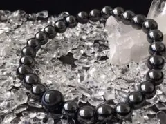 【天然石ブレス】天眼石＆ヘマタイト♪デザインブレス♪
