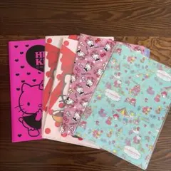 ハローキティ クリアファイル ファイル　5枚セット