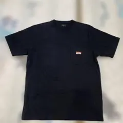 BEAMS ヘビーウェイト ロゴワッペン Tシャツ ブラックのサムネイル