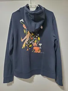 RVCA(ルーカ)両面刺繍&プリントスウェットパーカー