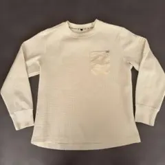 ワッフルクルーネックTシャツ 150cm