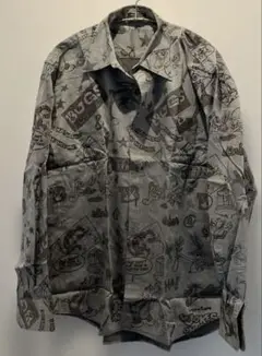 GREEN CLUBS バックスバニープリント長袖シャツ