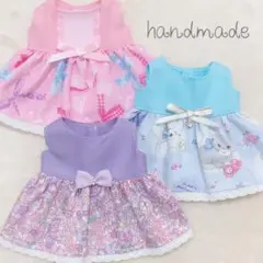 メルちゃん ハンドメイド ワンピース 3枚セット