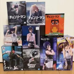 チェンソーマン　フィギュア9体セット　ラウンドワン限定など　まとめ売り