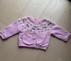 babyGap 桜　カーディガン