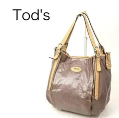 H6528-33◾️トッズ　GラインGバック2way肩掛けトートショルダー付