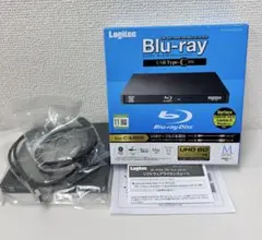 #DVD105 Logitec ブルーレイドライブ LBD-PWA6U3CLBK