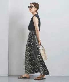 n.様専用　UNITED ARROWS　フラワードットプリントスカート　花柄