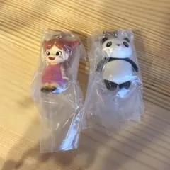 パンダコパンダ　めじるしアクセサリー パパンダ＆ミミ子