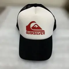 QUIKSILVER メッシュキャップ ブラック ホワイトのサムネイル