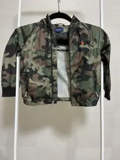 POLO RALPH LAUREN カモフラージュ柄 フード付ジャケット 4T