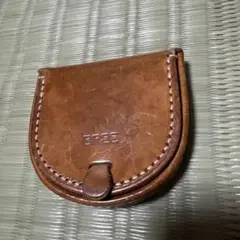 BREE レザー コインケース ブラウン
